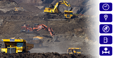 Monitoring of mining equipment