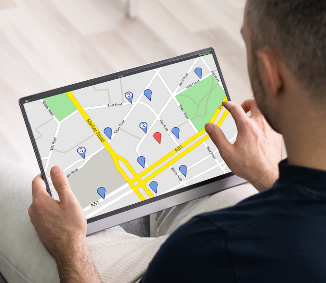 Matrix Track vehicle tracking software dashboard